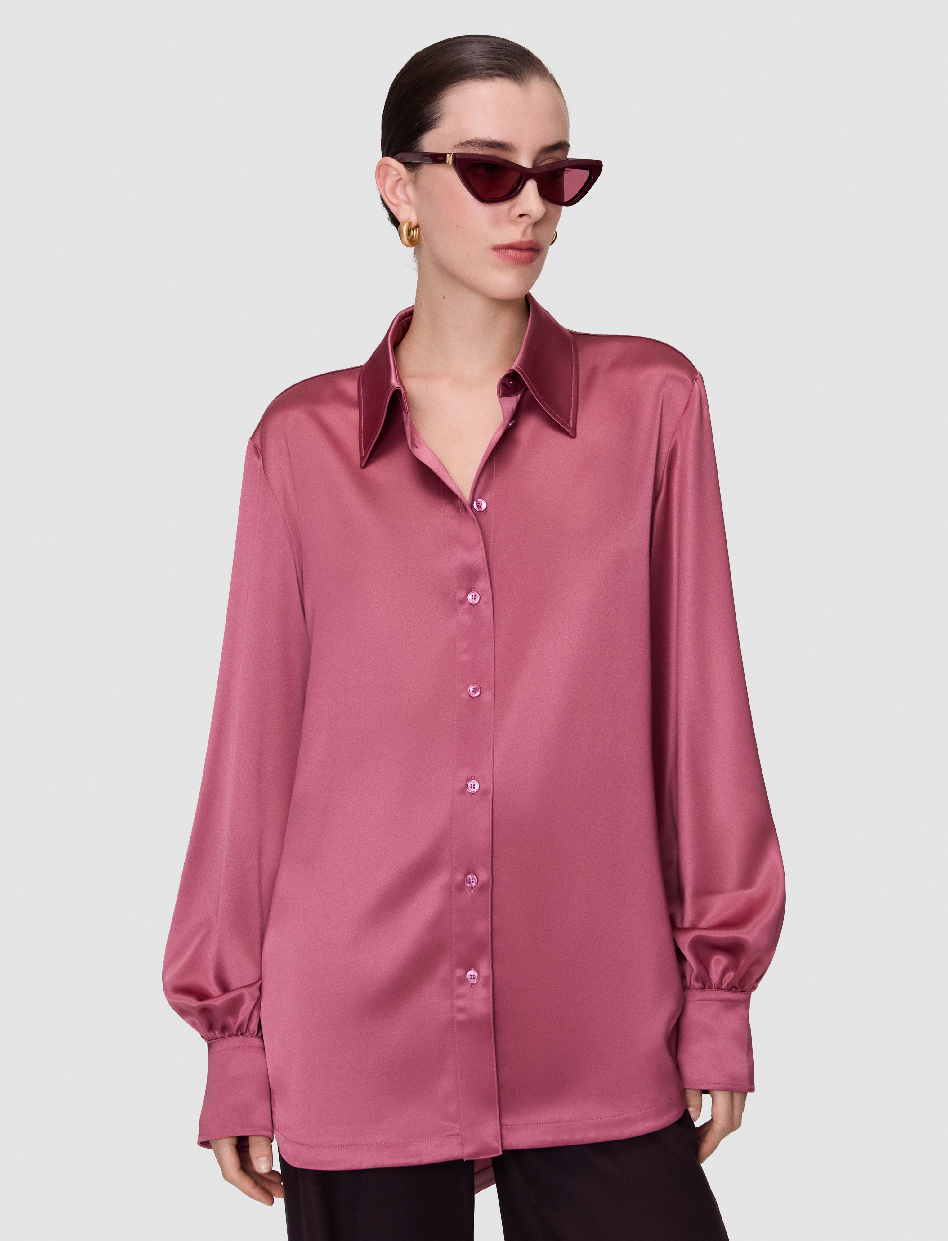 pink-dieu-double-satin-shirt-JOSEPH