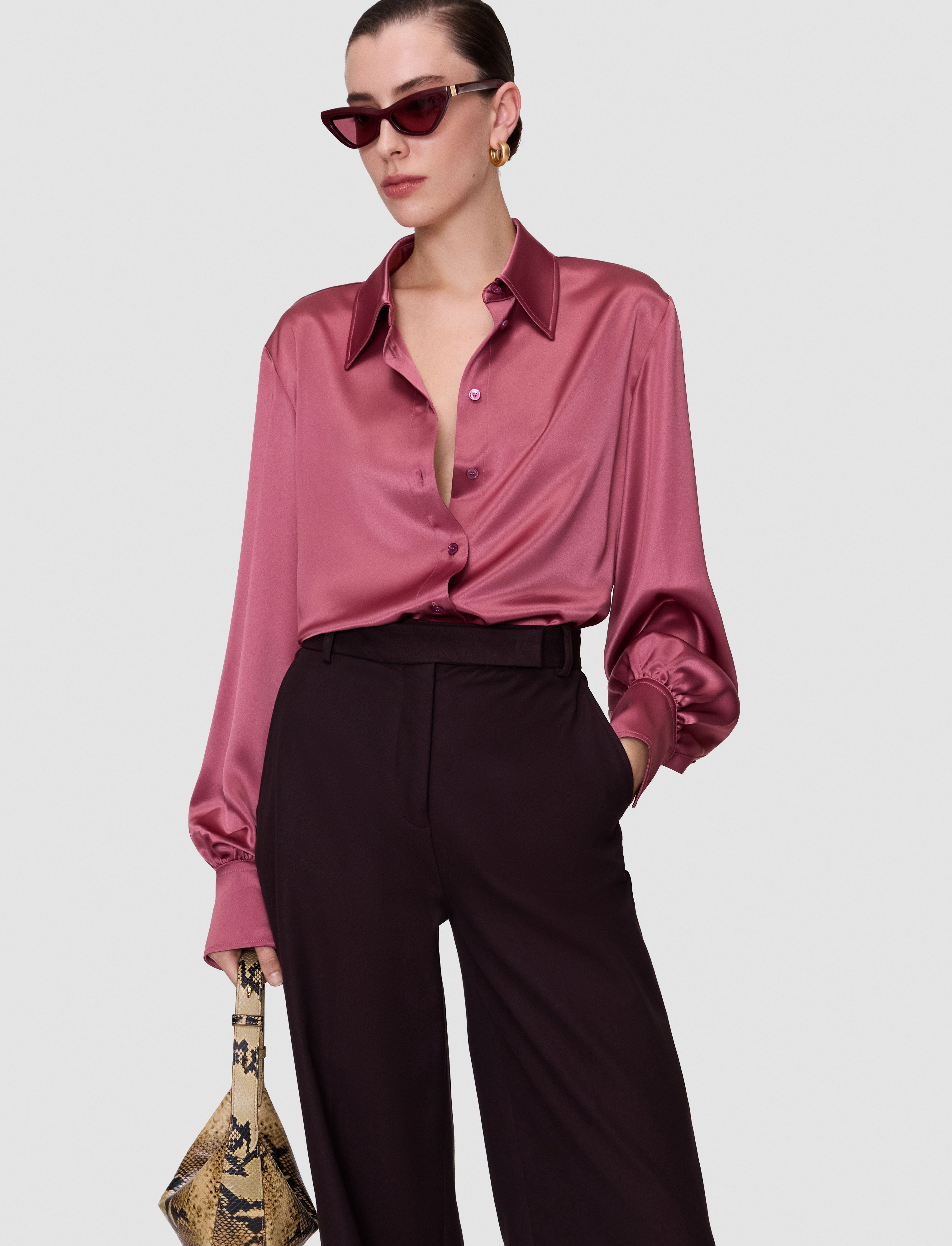 pink-dieu-double-satin-shirt-JOSEPH