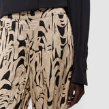 Multicolour Dijon Printed Crinkle Trousers - Joseph