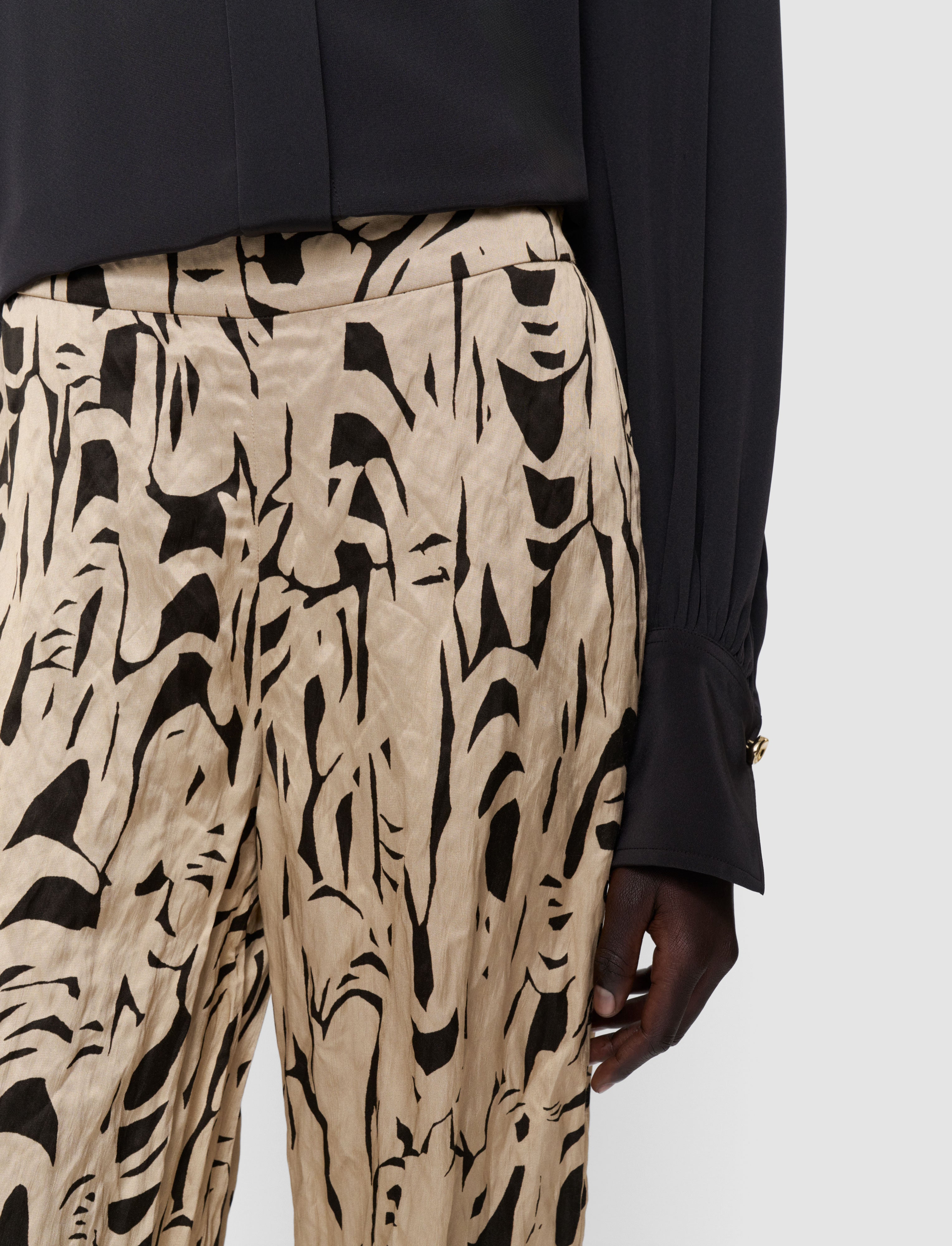 multicolour-dijon-printed-crinkle-trousers-JOSEPH