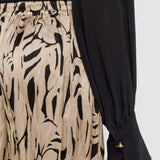 Multicolour Dijon Printed Crinkle Trousers - Joseph