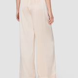 Beige Dijon Silk Satin Trousers - Joseph