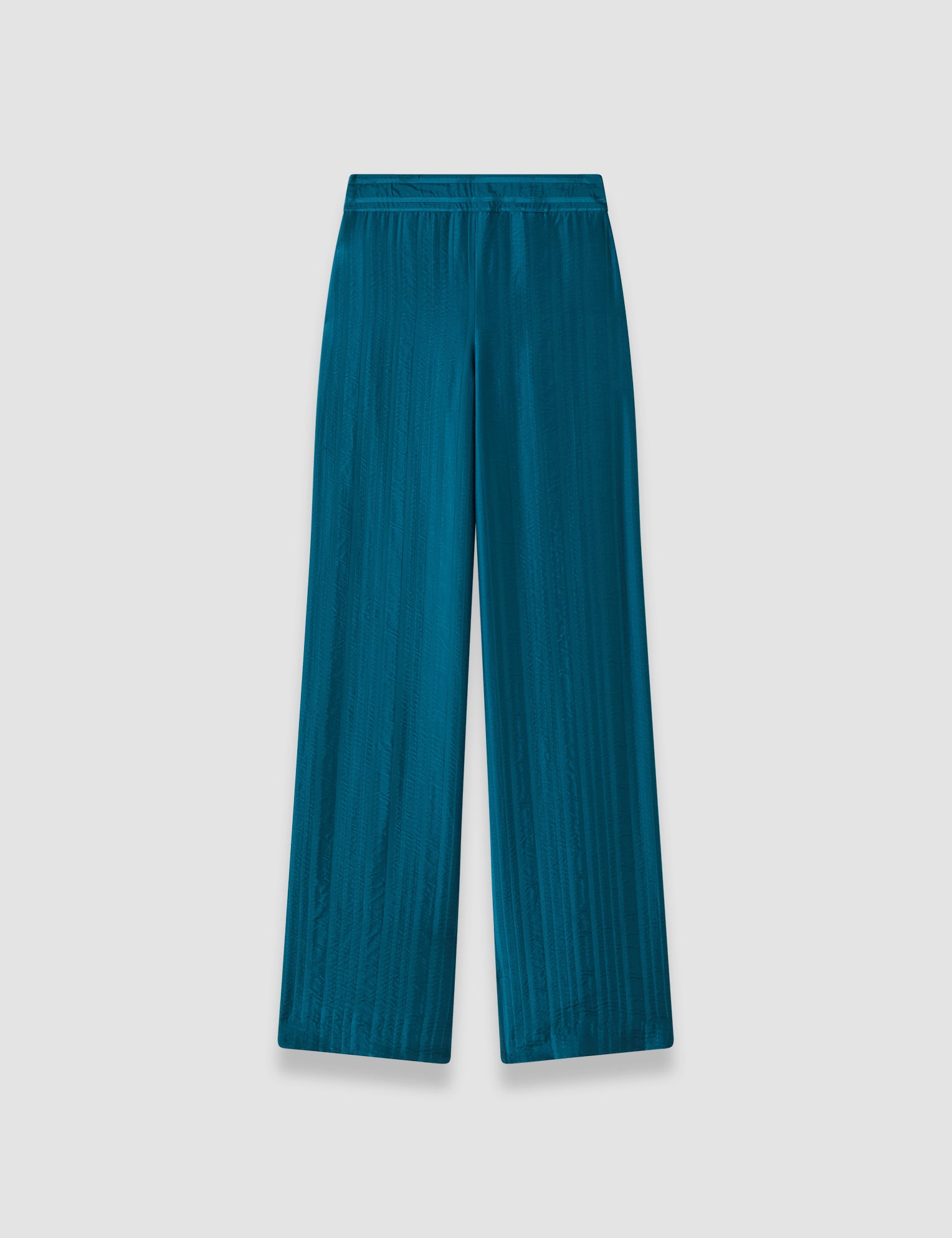 Blue Dijon Silk Stripe Trousers - Joseph