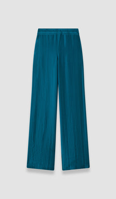 Blue Dijon Silk Stripe Trousers - Joseph