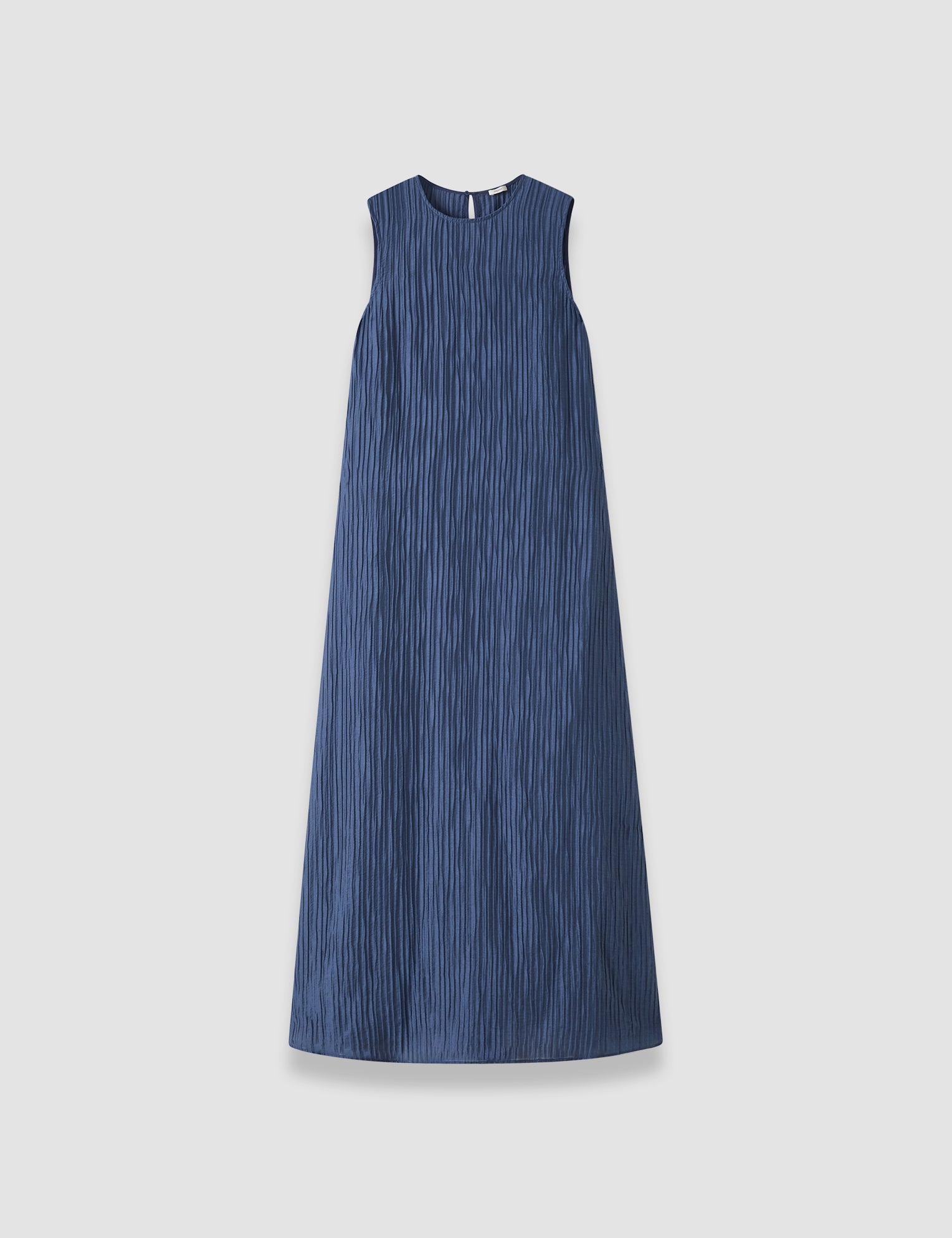 Blue Dion Fluid Crinkle Dress - Joseph
