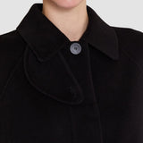 Black Donna Double Face Cashmere Coat - Joseph