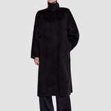 Black Donna Double Face Cashmere Coat - Joseph