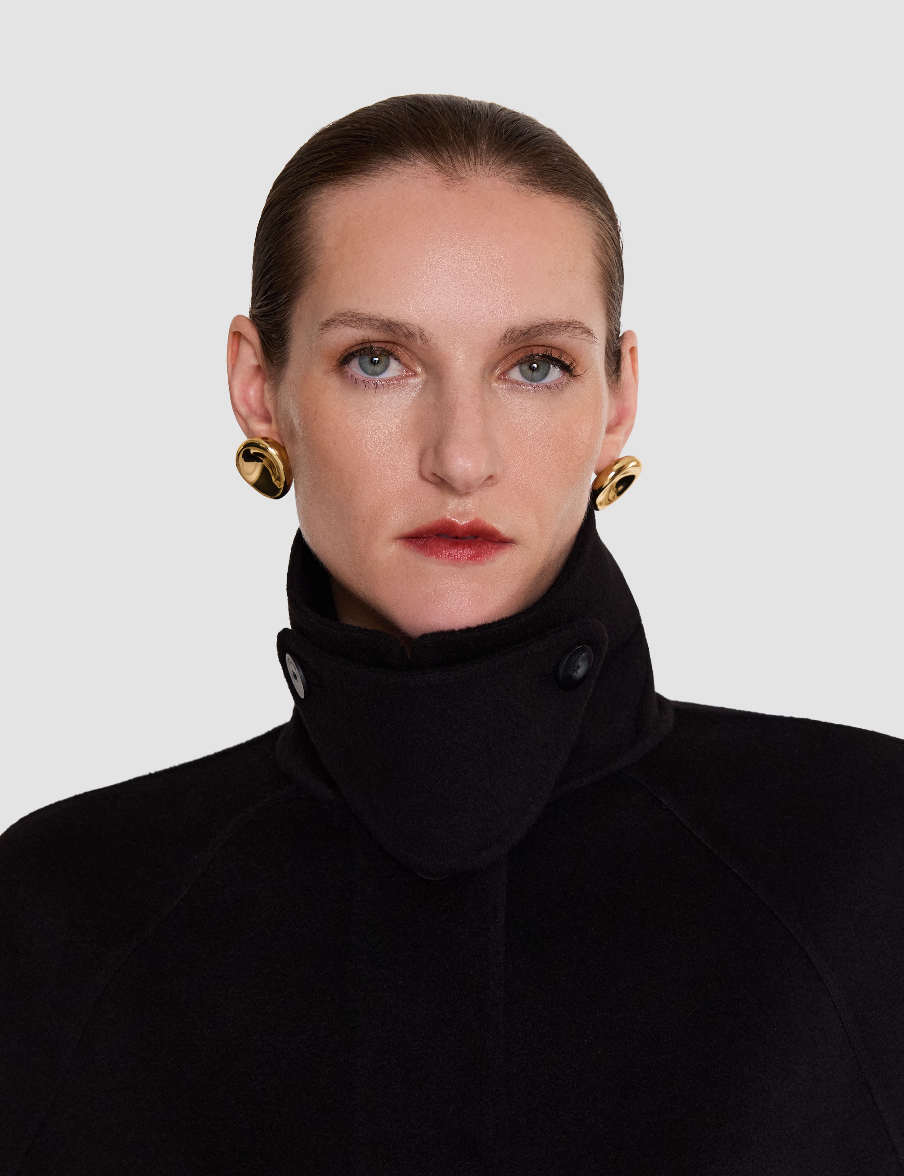 Black Donna Double Face Cashmere Coat - Joseph