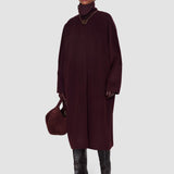 Purple Donna Double Face Cashmere Coat - Joseph
