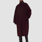 Purple Donna Double Face Cashmere Coat - Joseph