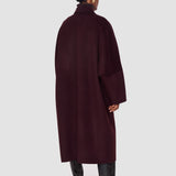 Purple Donna Double Face Cashmere Coat - Joseph