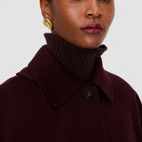 Purple Donna Double Face Cashmere Coat - Joseph