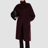 Purple Donna Double Face Cashmere Coat - Joseph