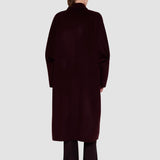 Purple Donna Double Face Cashmere Coat - Joseph