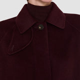 Purple Donna Double Face Cashmere Coat - Joseph