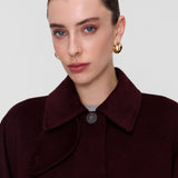 Manteau Donna en cachemire double face