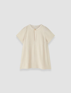 Beige Donna Crepe Top - Joseph