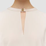 Beige Donna Crepe Top - Joseph