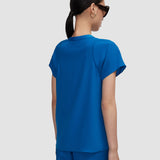 Blue Donna Crepe Top - Joseph