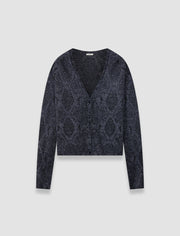 Blue Doris Lurex Snake Knit Knitwear - Joseph