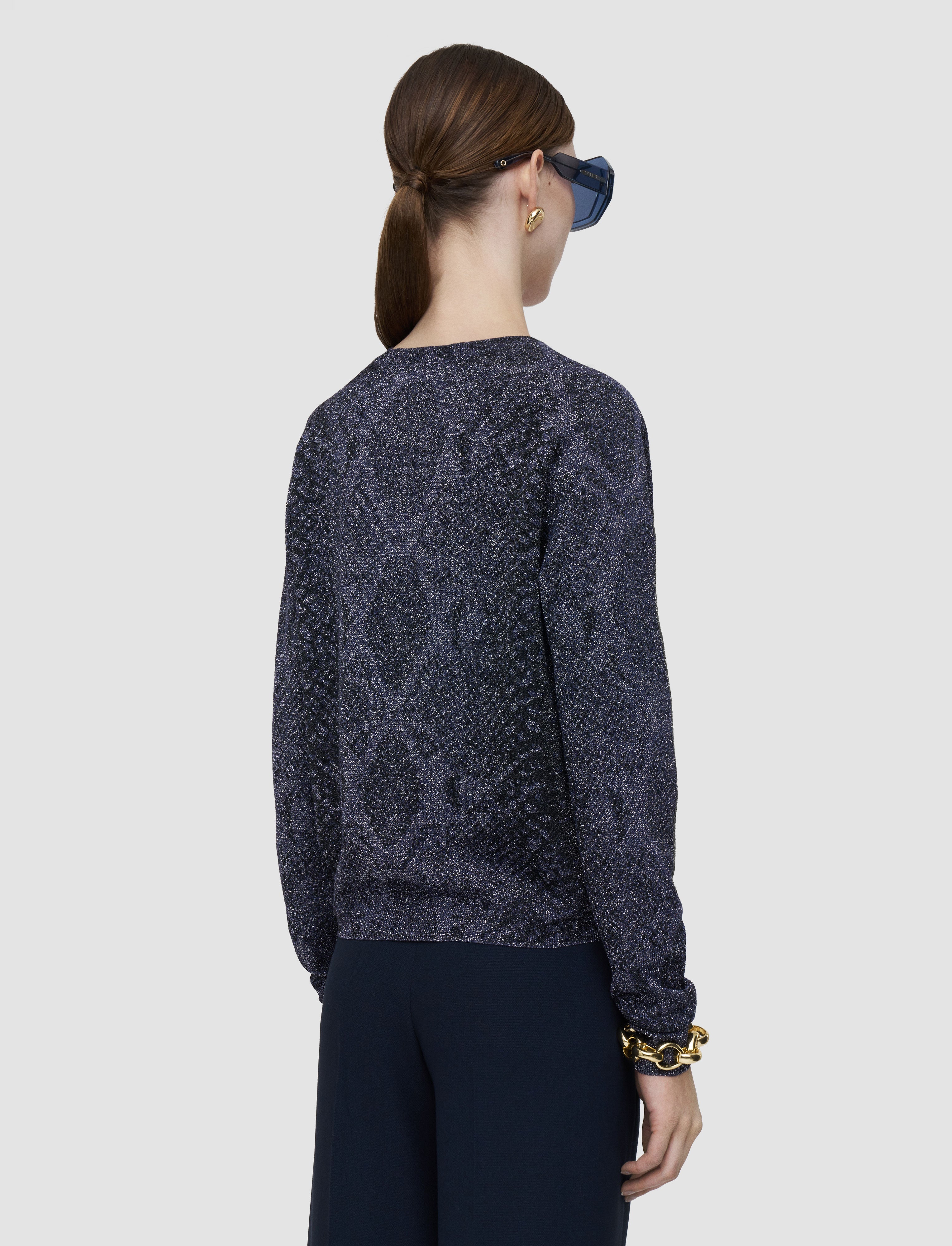 blue-doris-lurex-snake-knit-cardigan-JOSEPH