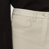 Pantalon Duke en cuir stretch 