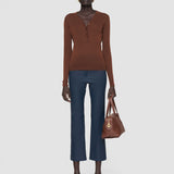 Duke Leather Stretch Trousers