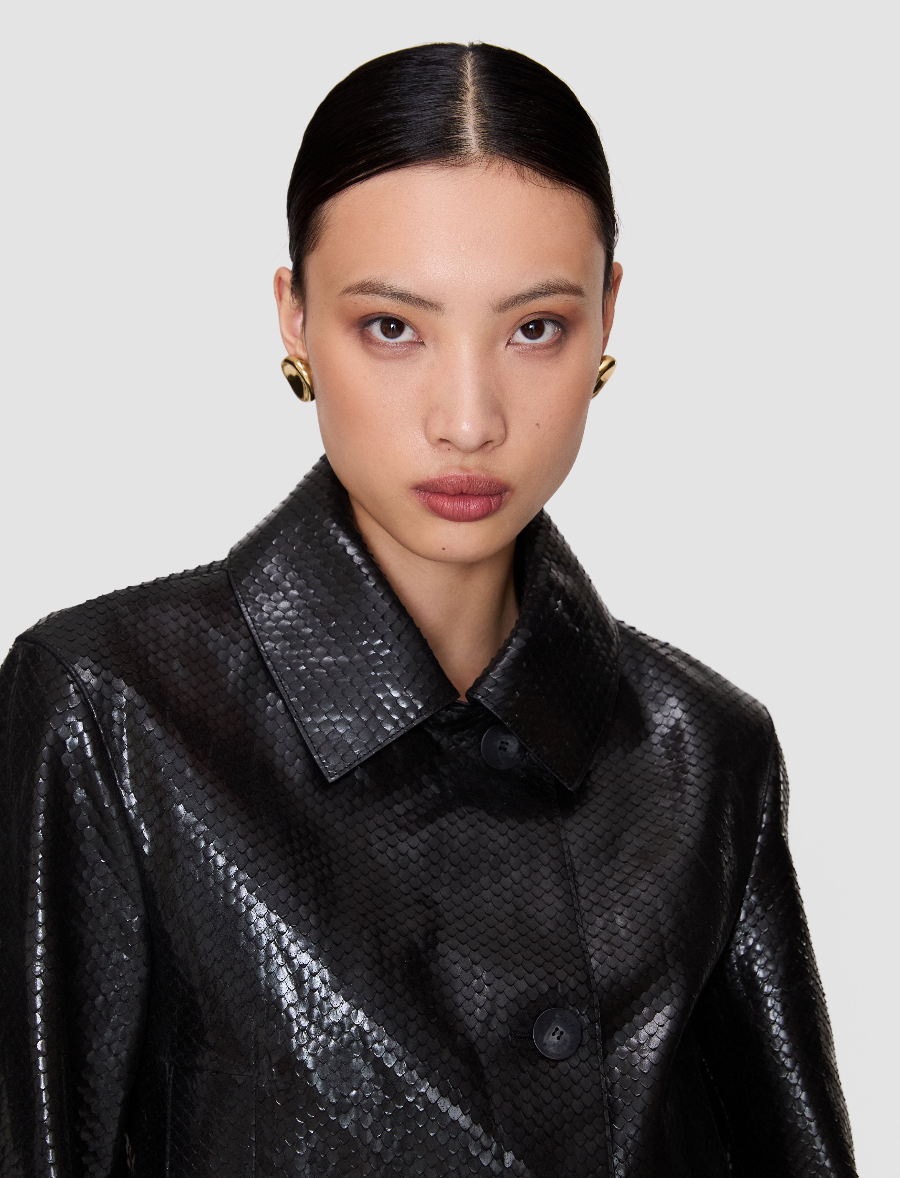black-edale-scaled-leather-jacket-JOSEPH