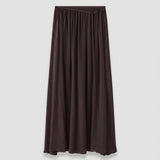 Elba Silk Blend Crepe Skirt