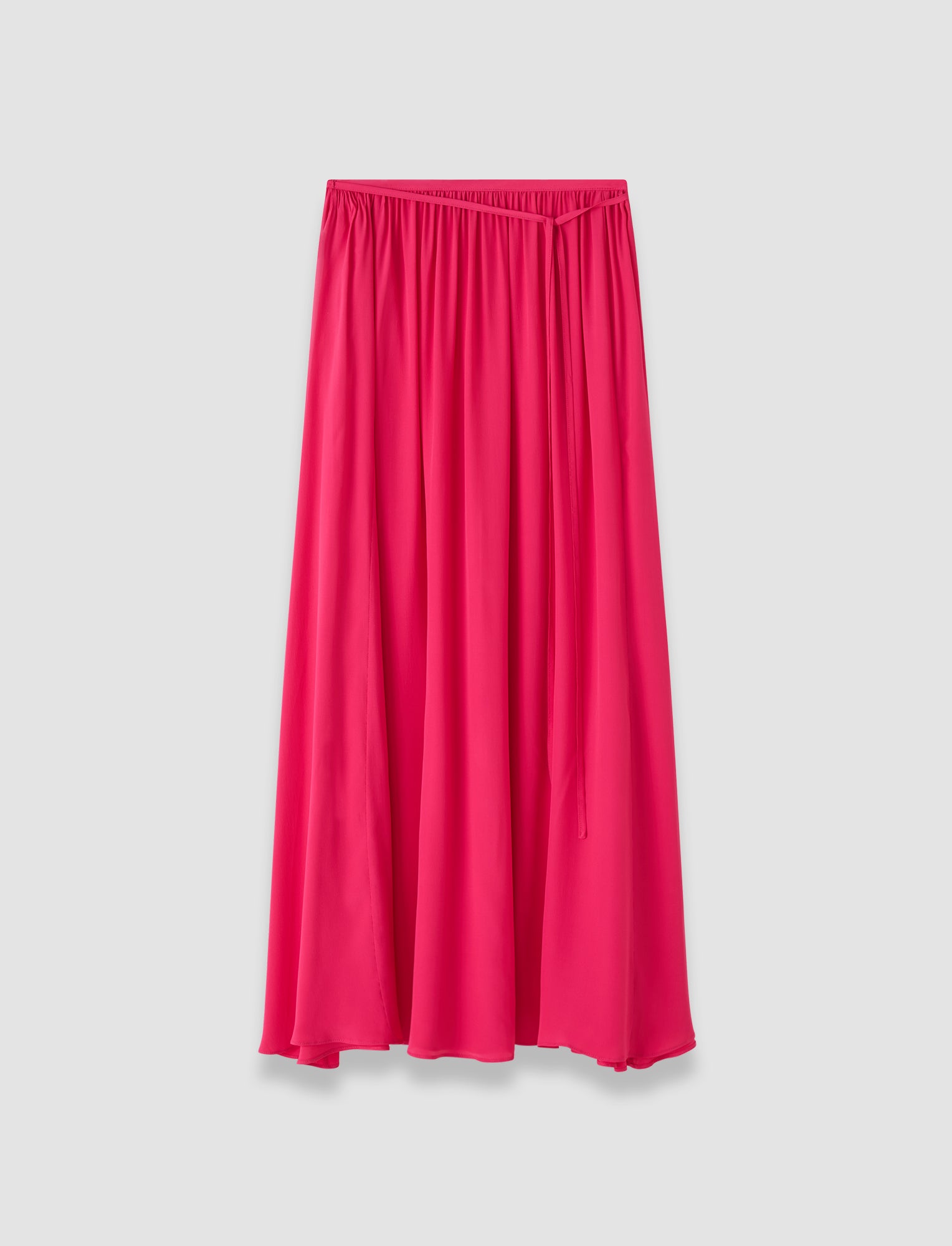 ピンク-elba-silk-blend-crepe-スカート-JOSEPH