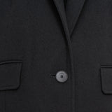 Grey Elia Flannel Wool Jacket - Joseph