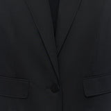 Black Elias Cotton Linen Jacket - Joseph