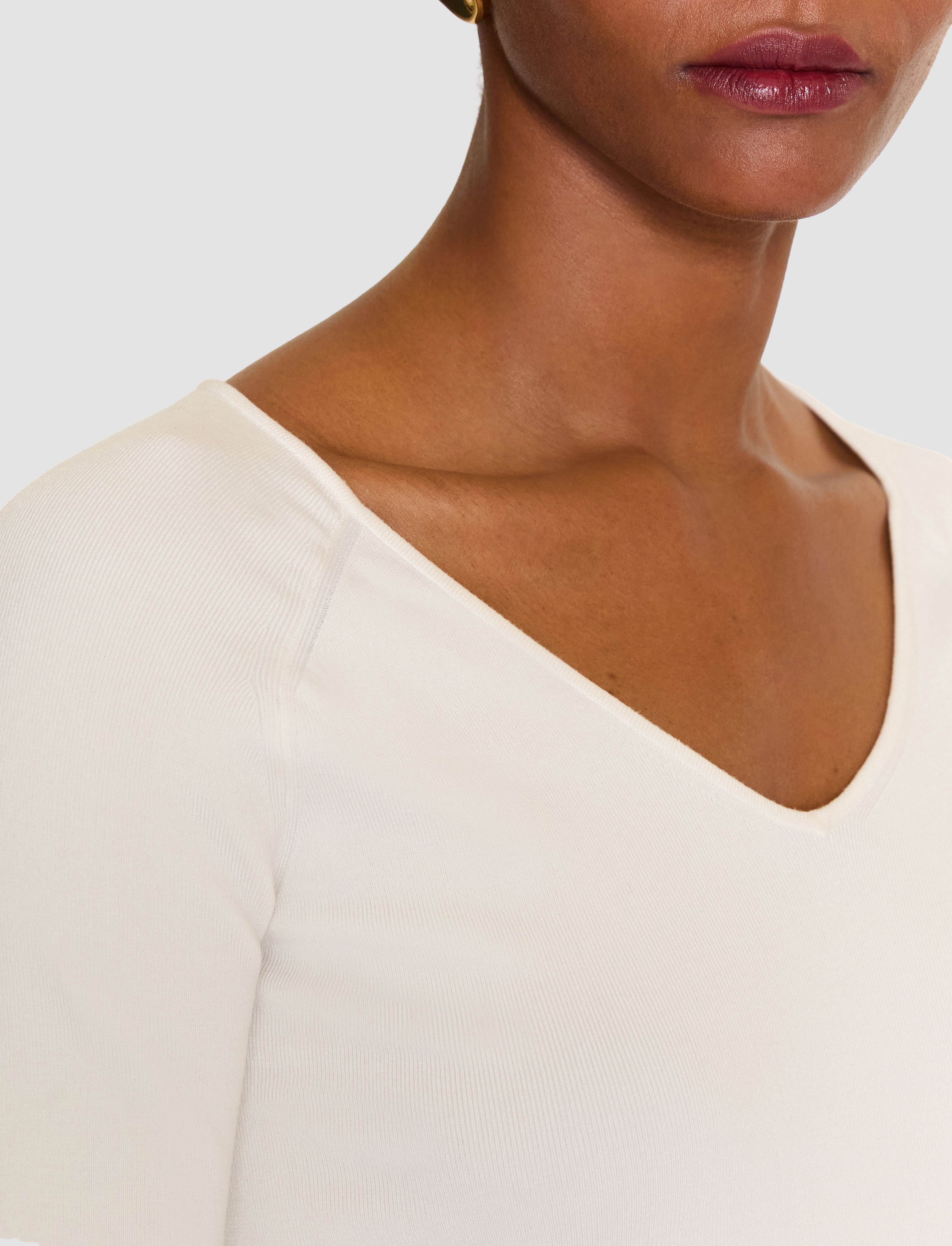 ivoire-top-col-v-elly-en-stretch-de-soie-JOSEPH