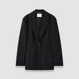 Black Fallon Comfort Cady Jacket - Joseph
