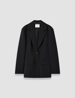 Black Fallon Comfort Cady Jacket - Joseph
