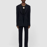 Black Fallon Comfort Cady Jacket - Joseph