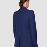 Blue Fari Cady Twill Jacket - Joseph