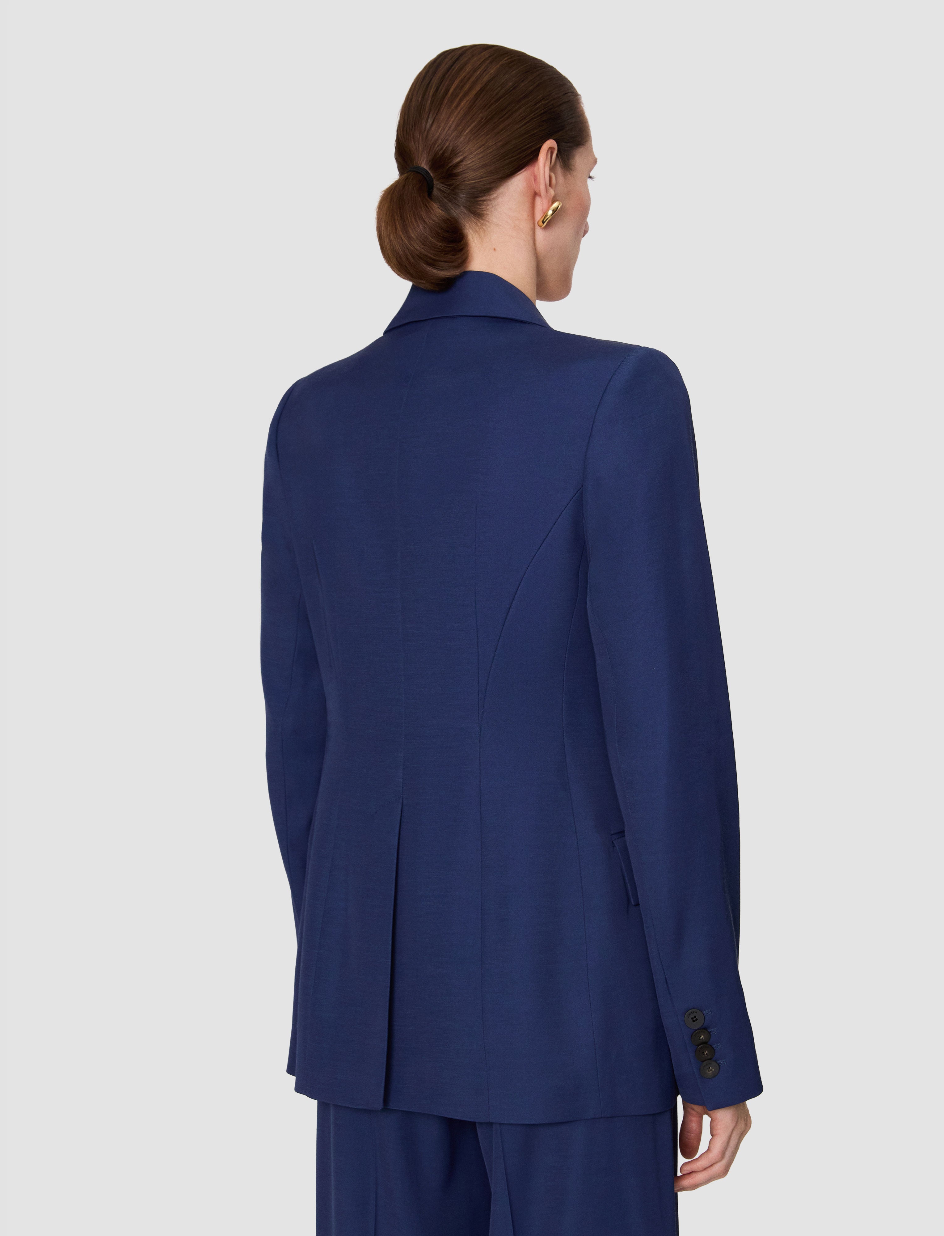 bleu-veste-en-serge-fari-cady-JOSEPH