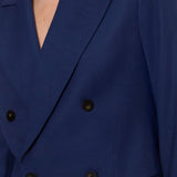 Blue Fari Cady Twill Jacket - Joseph