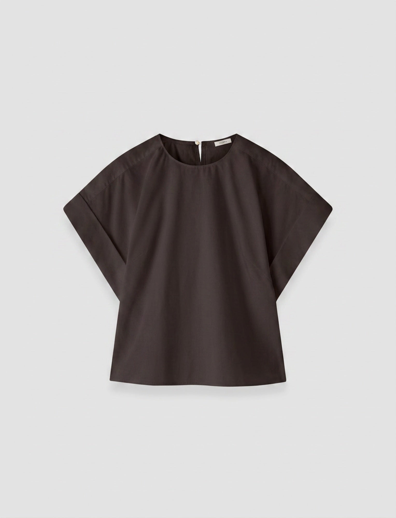 brown-fassia-cotton-poplin-blouse-JOSEPH