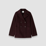 Purple Flavia Double Face Cashmere Coat - Joseph