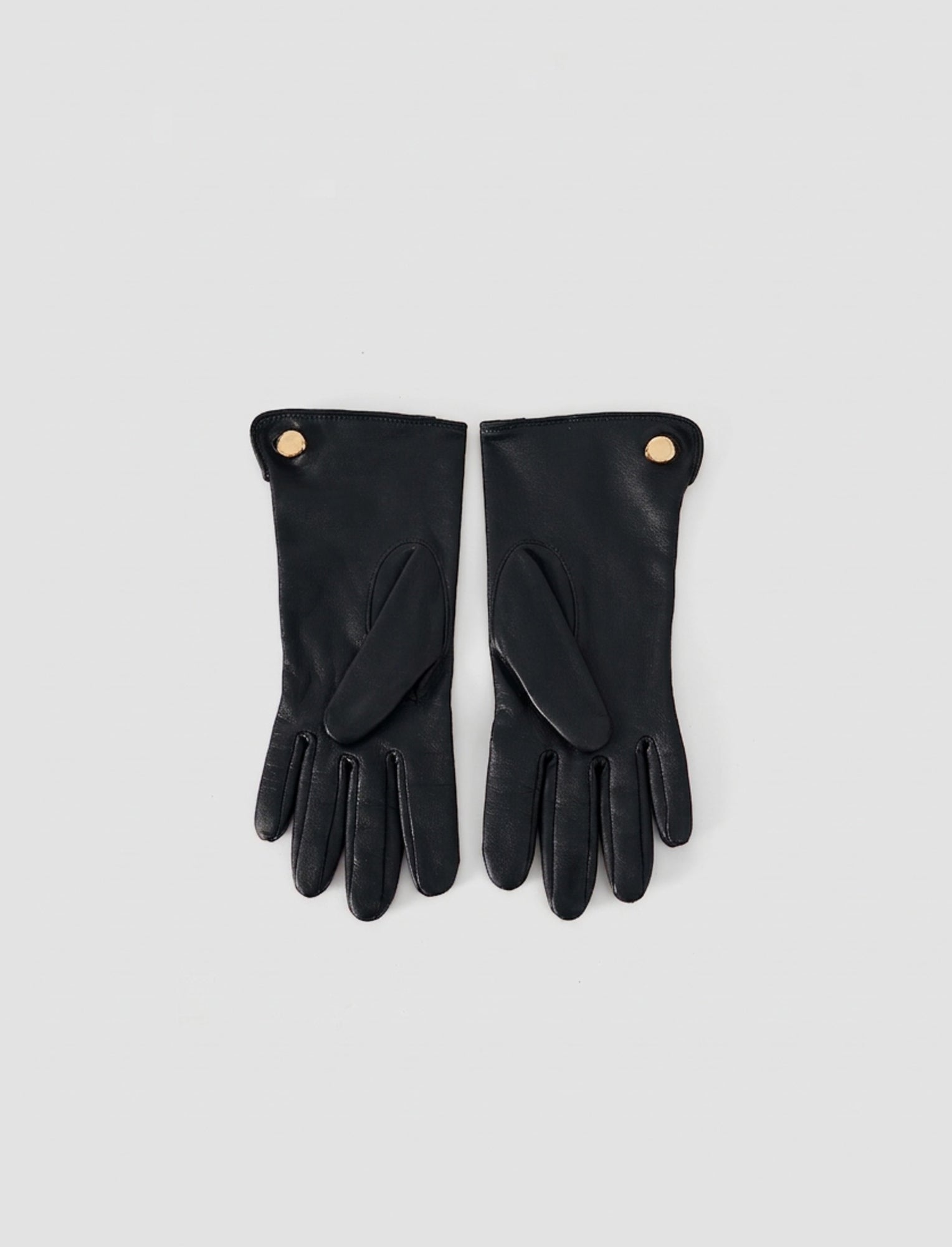 black-florie-leather-gloves-JOSEPH