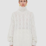 Fortin Cable Mohair Jumper XS - Joseph