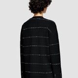 Fragmented Stripes Cardigan