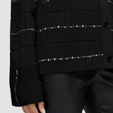 Fragmented Stripes Cardigan