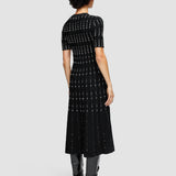 Robe à rayures discontinues 