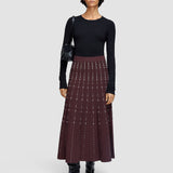 Fragmented Stripes Skirt