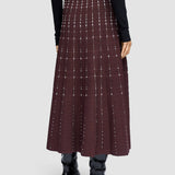 Fragmented Stripes Skirt