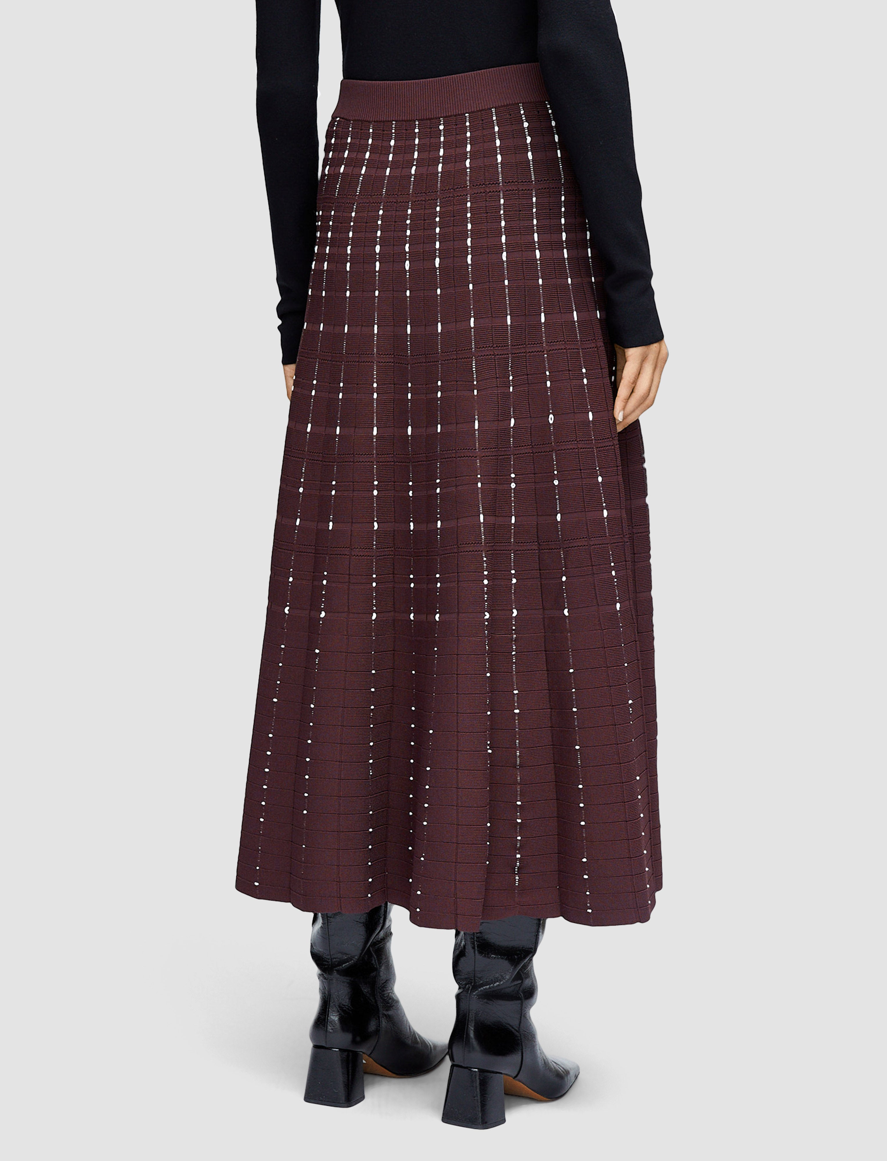 purple-fragmented-stripes-skirt-JOSEPH