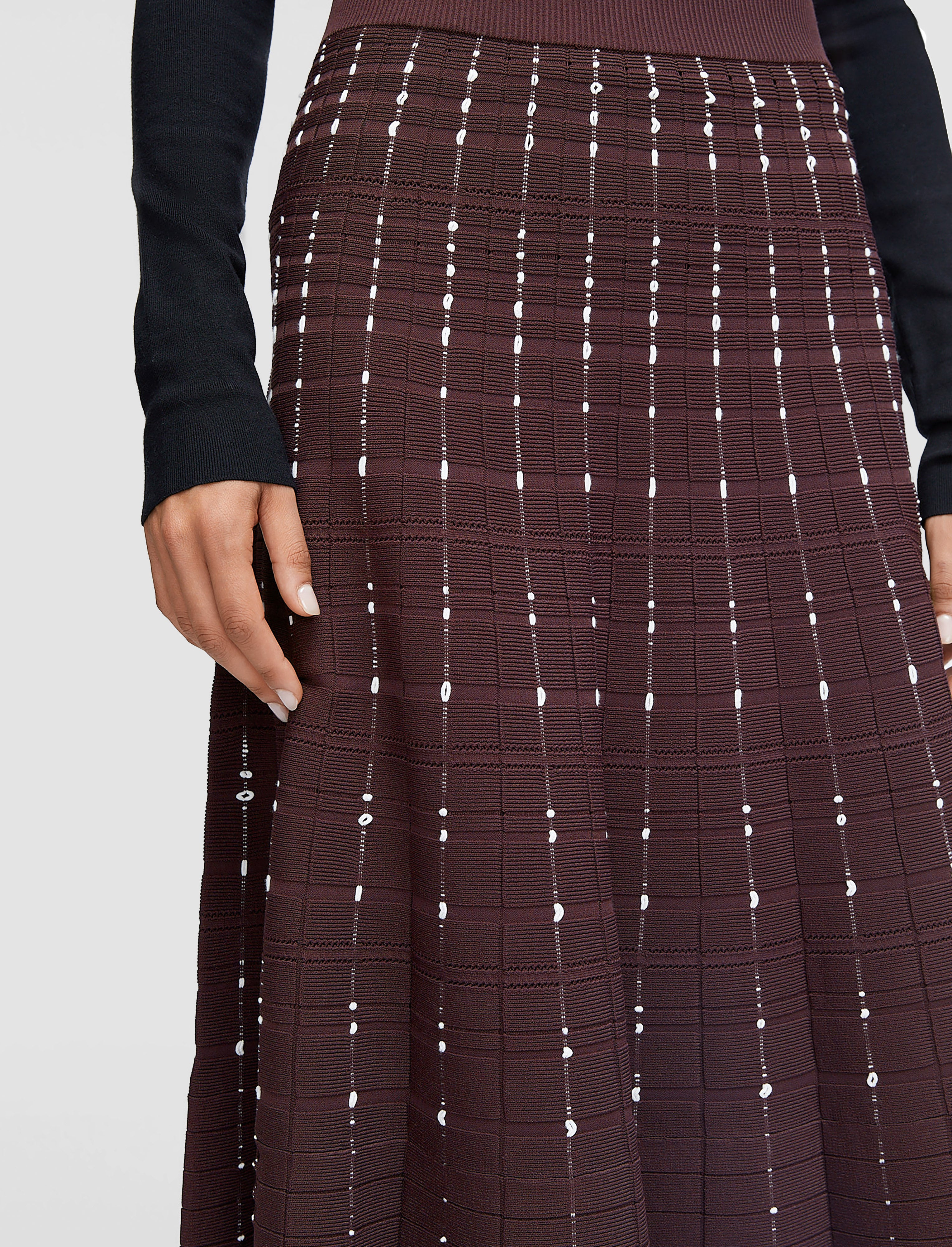 purple-fragmented-stripes-skirt-JOSEPH